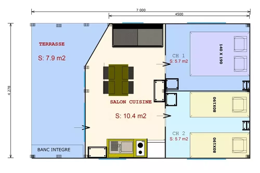 Camping Paradis Le Tastesoule 4 Estrellas★★★★