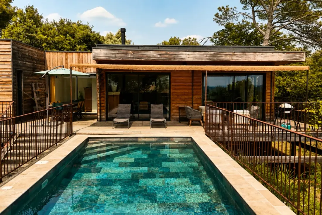 La Villa Des Pins - Természet és úszómedence