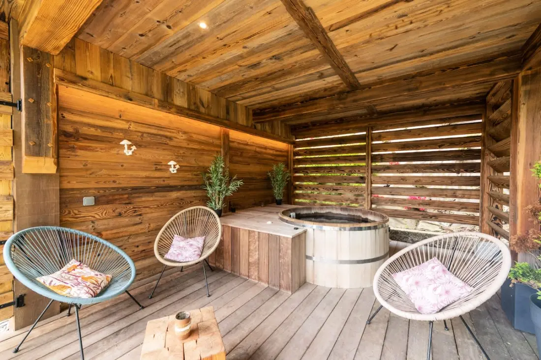 Chalet "le Cocoonid" - Nordic fürdő - Szauna