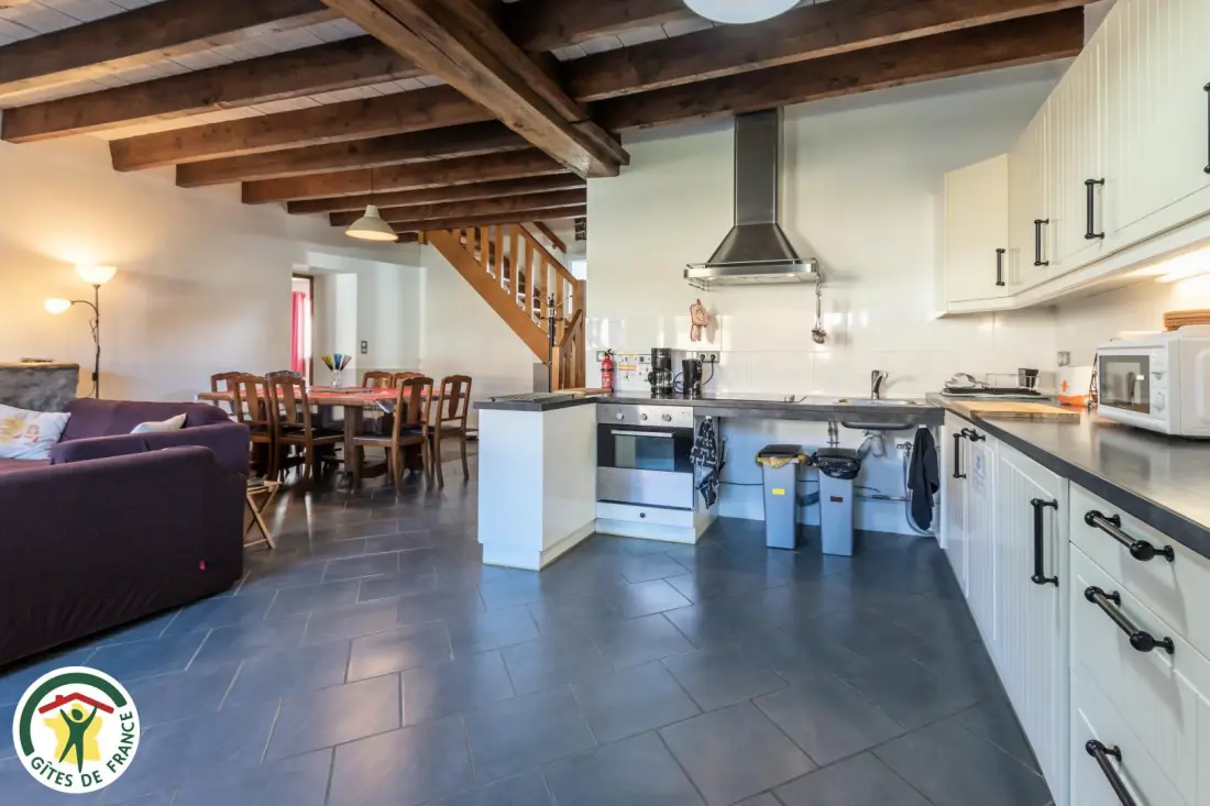 Gîte de France Der große Innenhof 3 Ohren