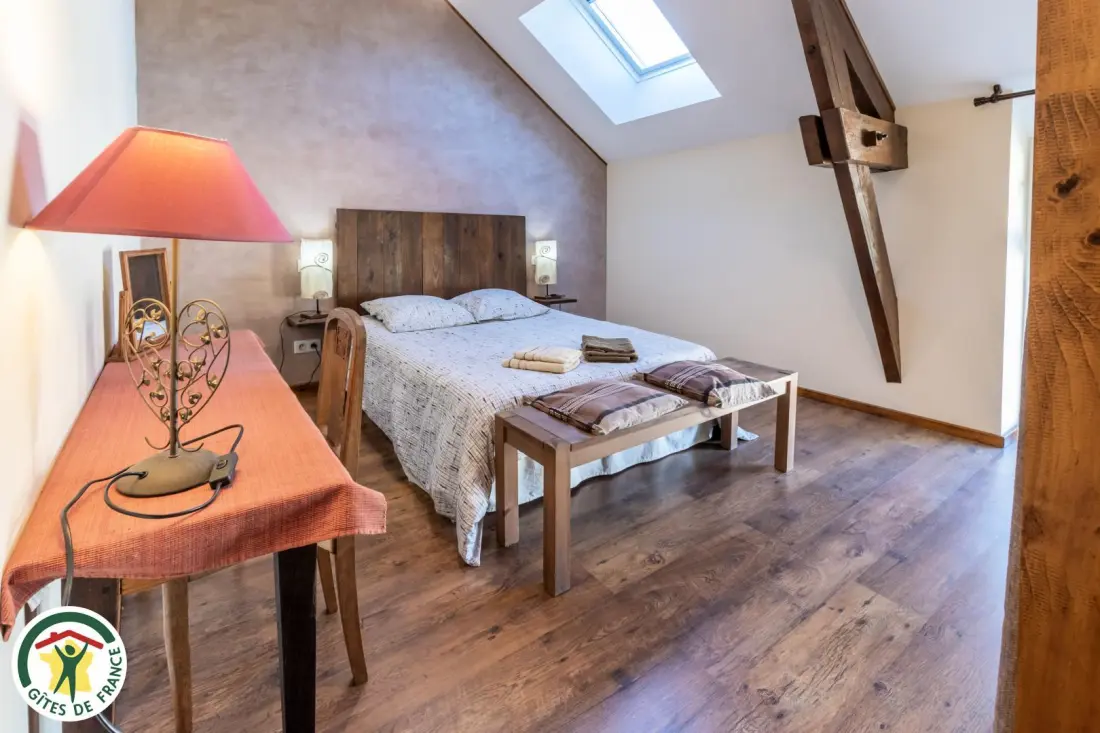 Gîte de France Der große Innenhof 3 Ohren