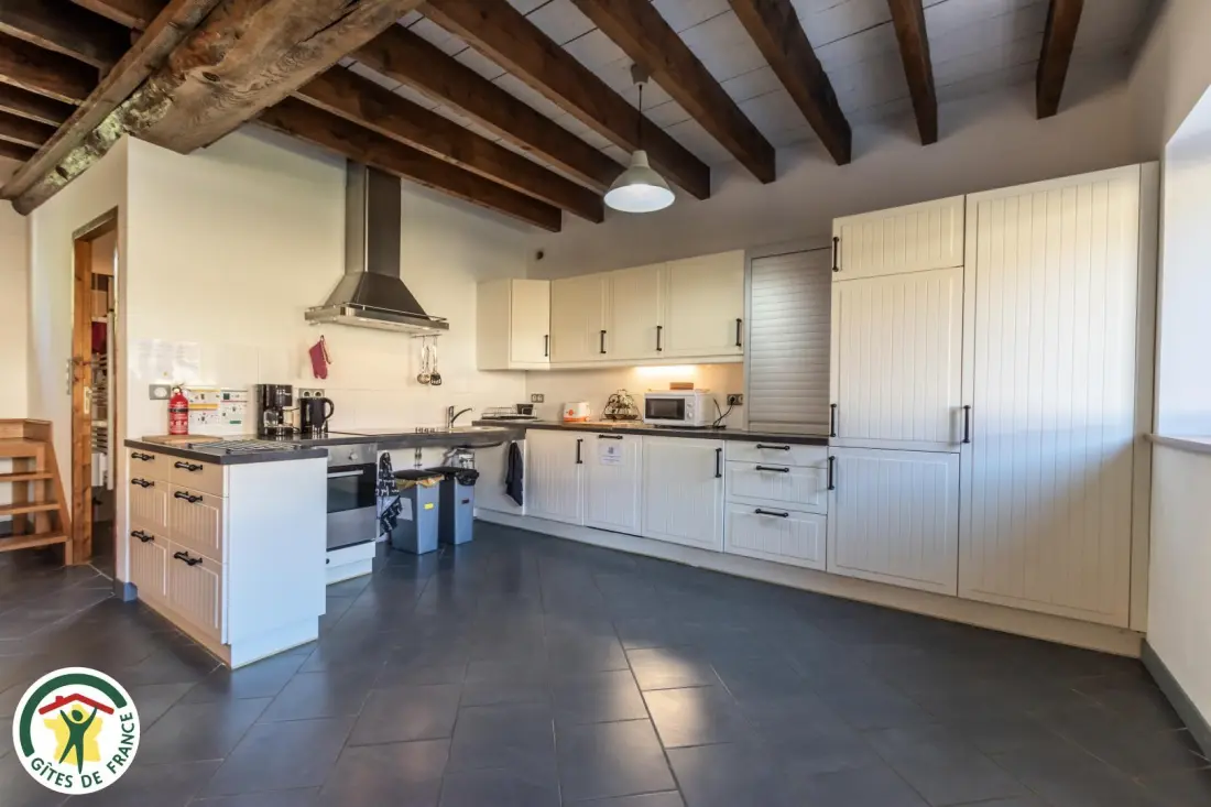 Gîte de France Der große Innenhof 3 Ohren