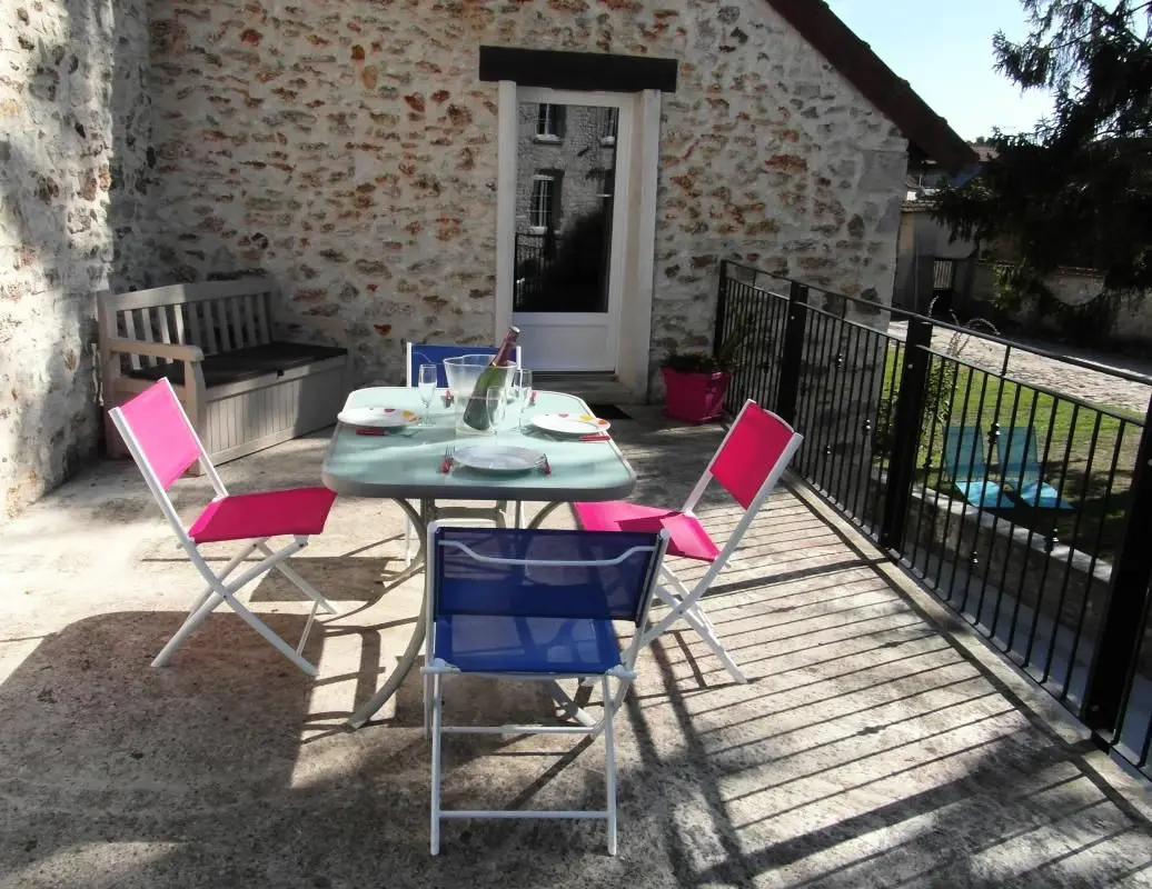 Gîte de France Der große Innenhof 3 Ohren