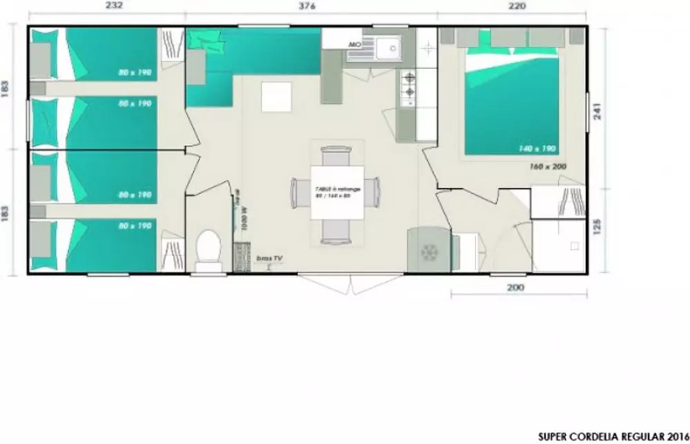 Campingplads Californie Plage 4 Stjerner★★★★