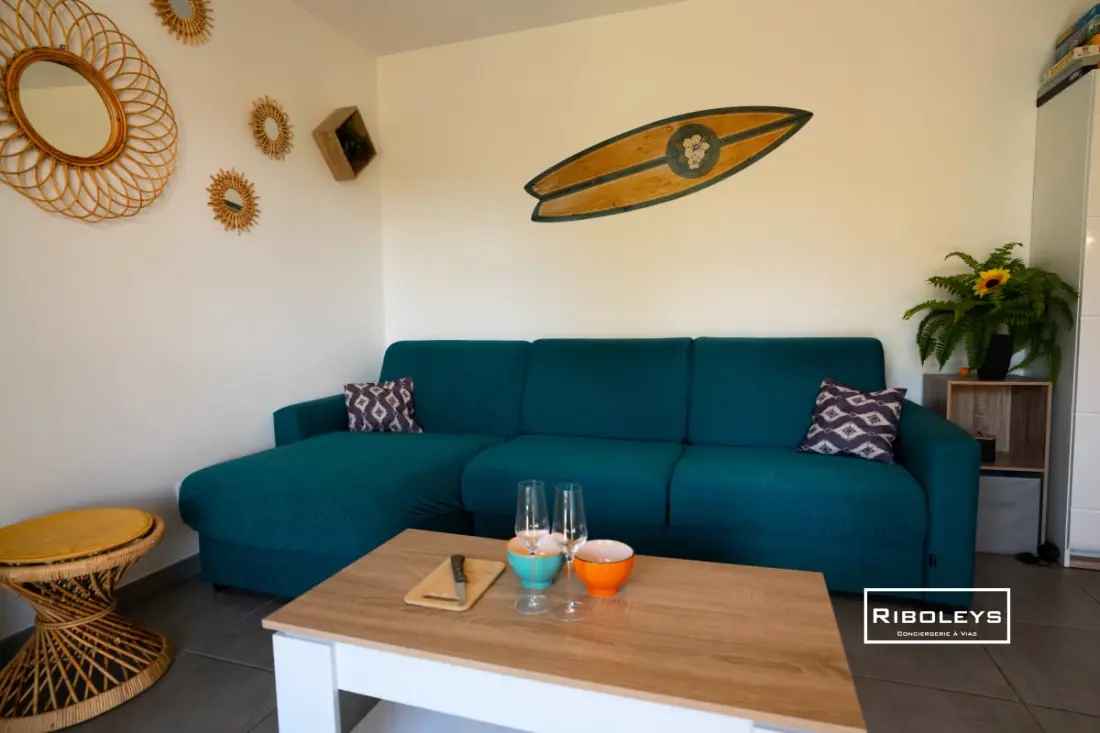 Riboleys - T2 z klimem, Wifii i basenem
