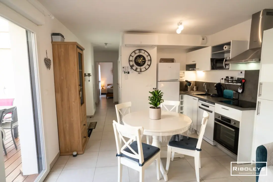Riboleys - Villa T3 400m De La Mer úszómedencével