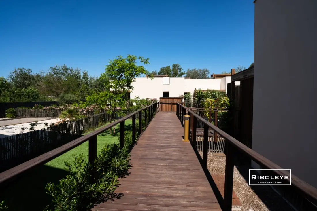 Riboleys - Villa T3 400m De La Mer úszómedencével