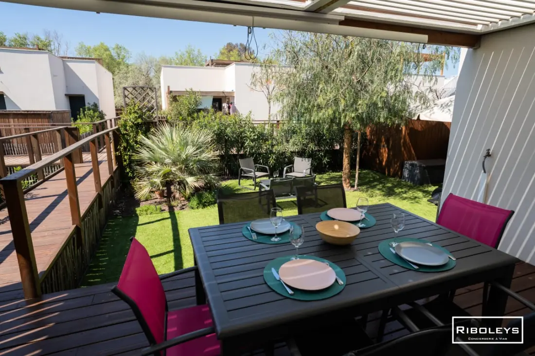 Riboleys - Villa T3 400m De La Mer úszómedencével