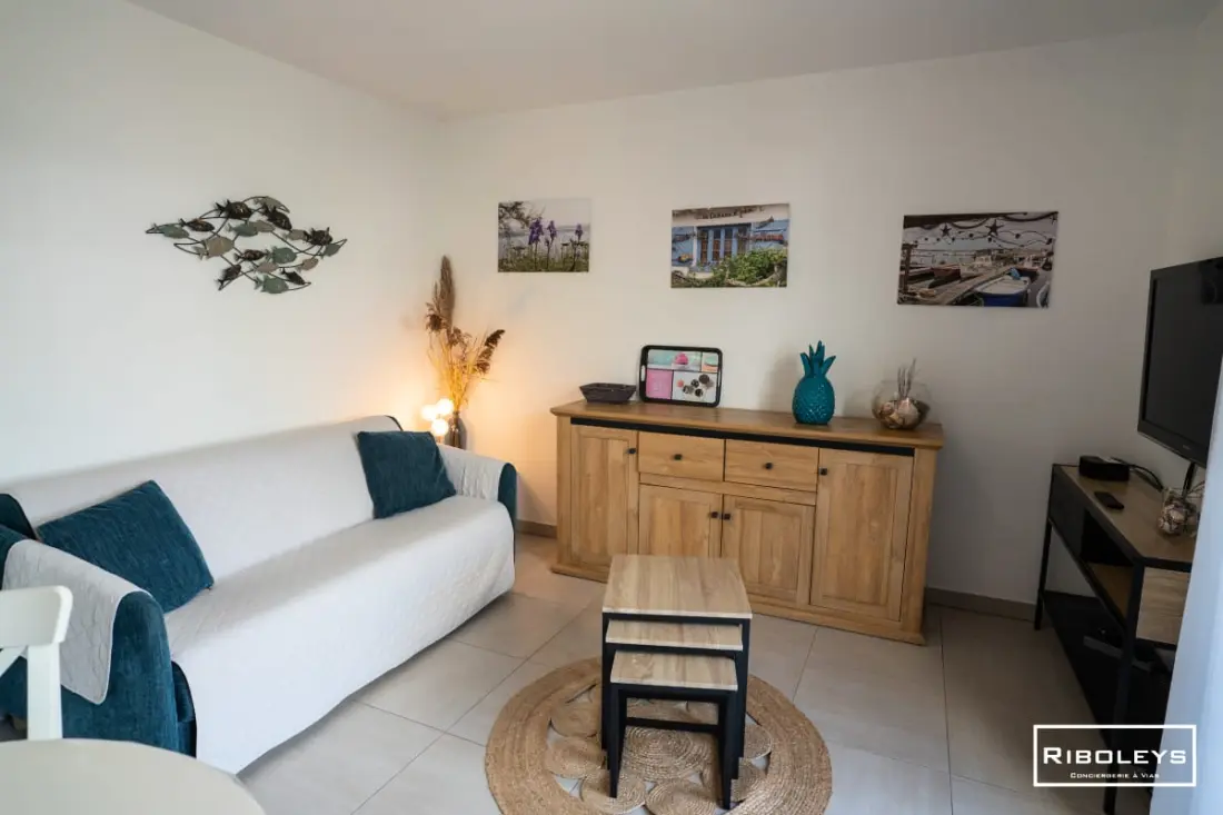 Riboleys - Villa T3 400m De La Mer úszómedencével