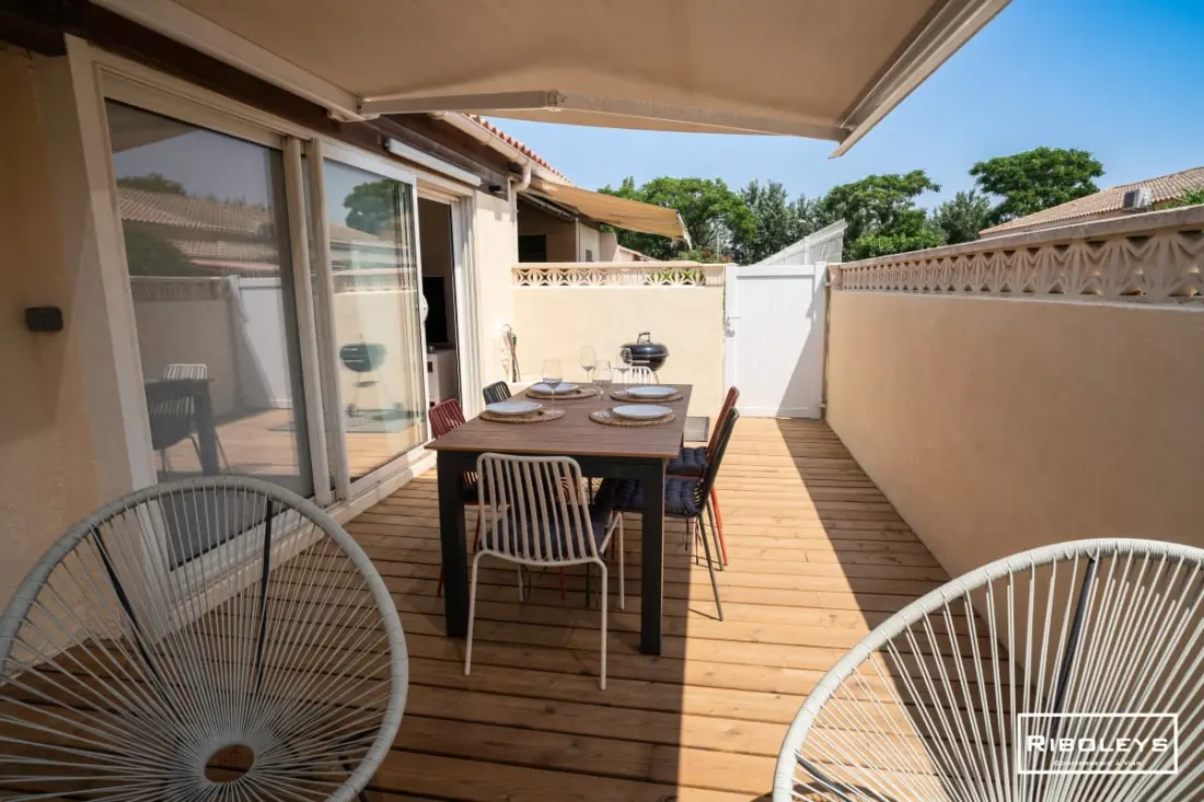 Riboleys - House with Clim at 600m De La Mer