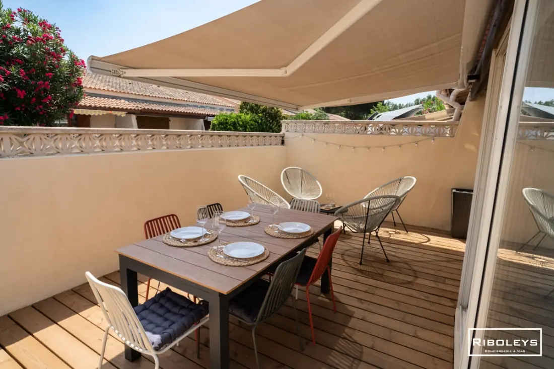 Riboleys - House with Clim at 600m De La Mer