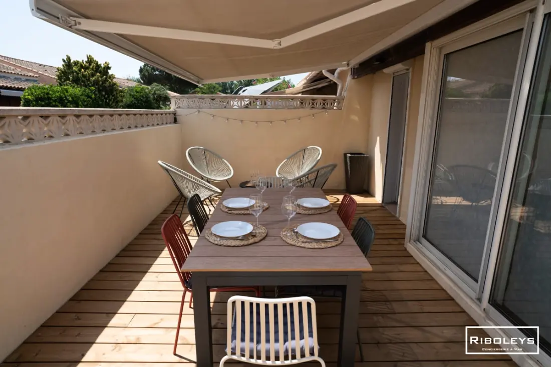 Riboleys - House with Clim at 600m De La Mer