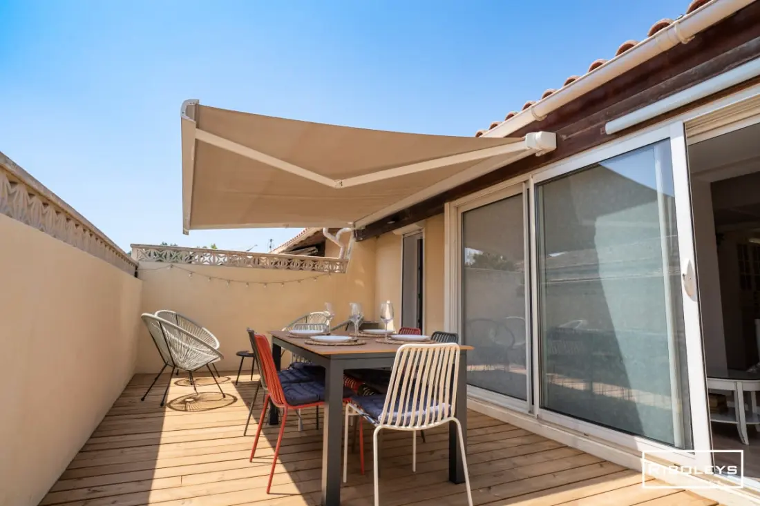 Riboleys - House with Clim at 600m De La Mer