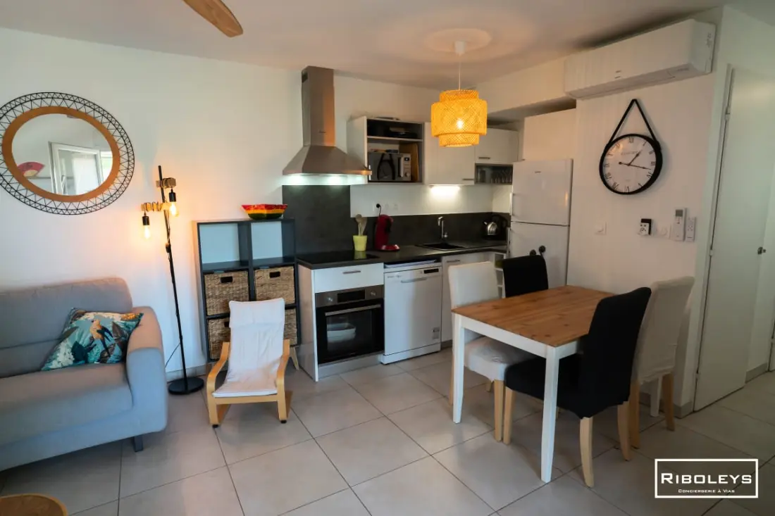 Riboleys - Villa T3 400m De La Mer úszómedencével