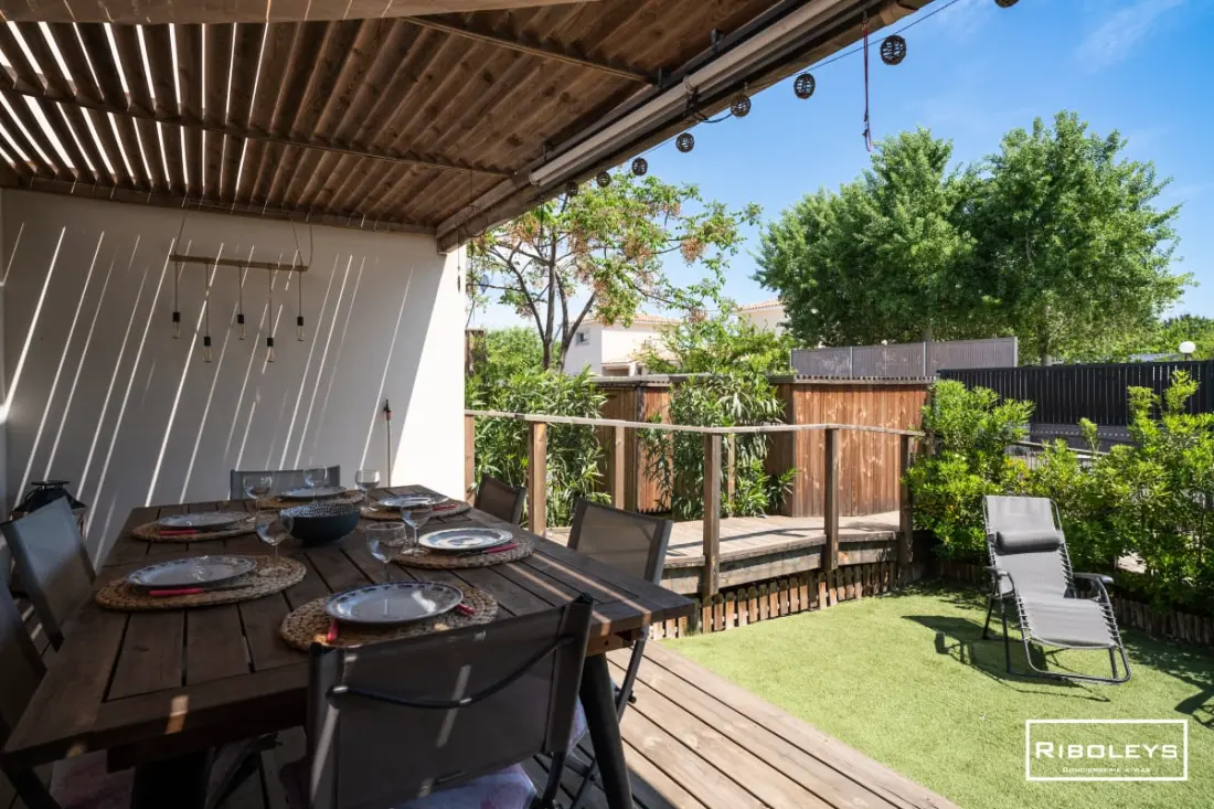 Riboleys - Villa T3 400m De La Mer úszómedencével