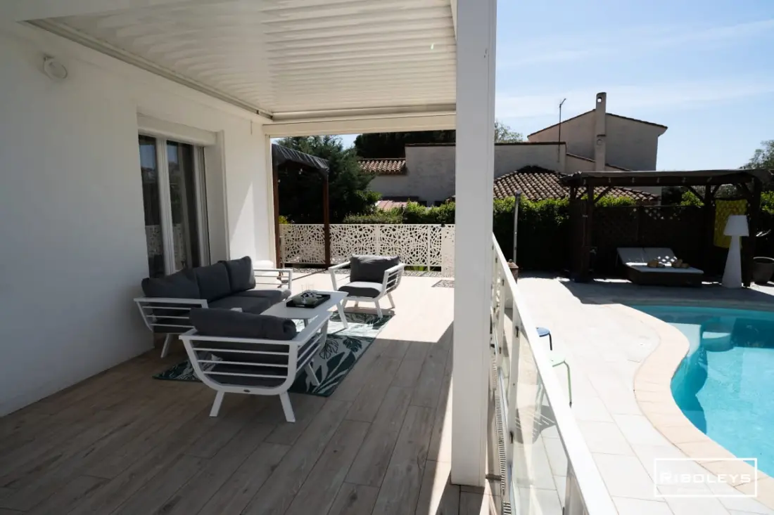 Riboleys - Villa T4bis Légkondicionált úszómedencével