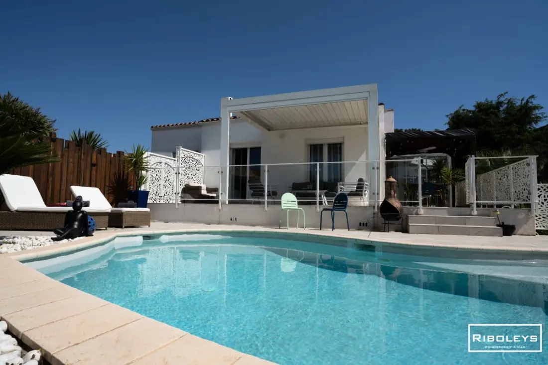 Riboleys - Villa T4bis Légkondicionált úszómedencével