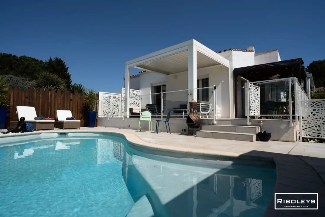 Riboleys - Villa T4bis Légkondicionált úszómedencével