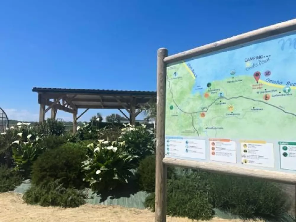 Flower Camping Omaha Beach 3 Stjerner★★★