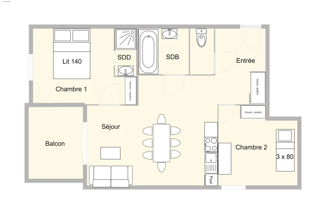 Residence Alpages De Bisanne Btiment G