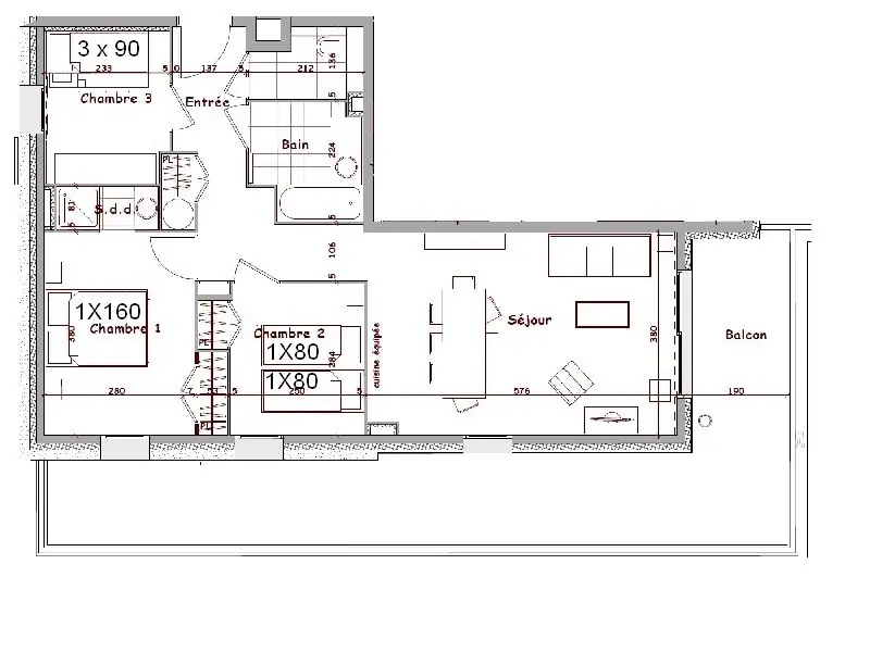 Residence Perle Des Alpes Bat H - 3