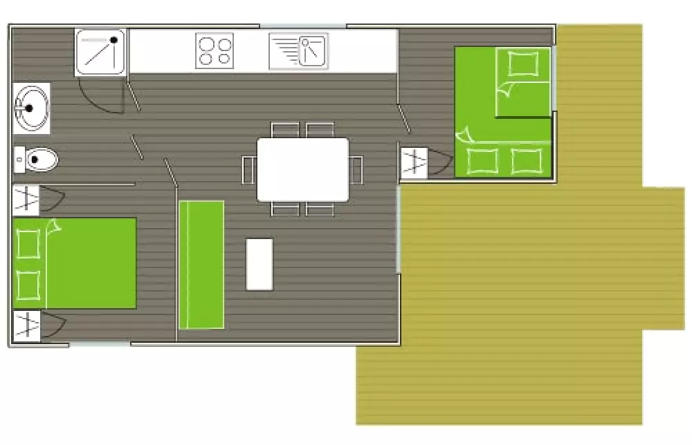 Flower Camping Les Cadenières 4 Stars★★★★