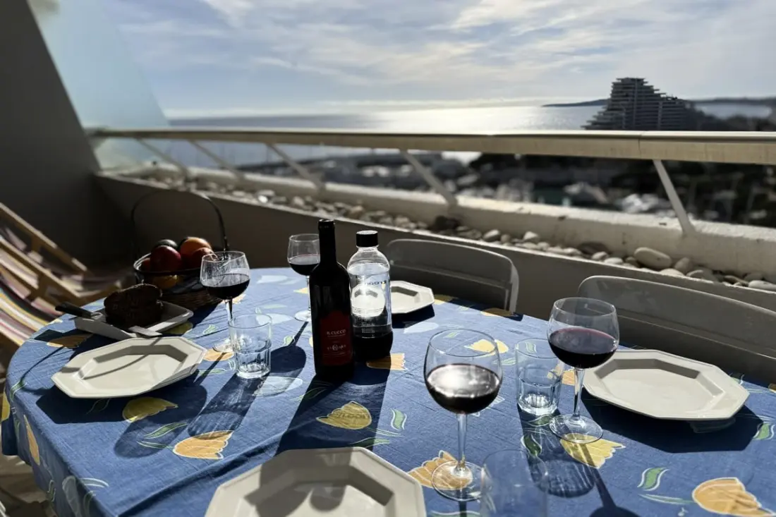 06dj - Apartment View Sea 4 Pers - Terrace