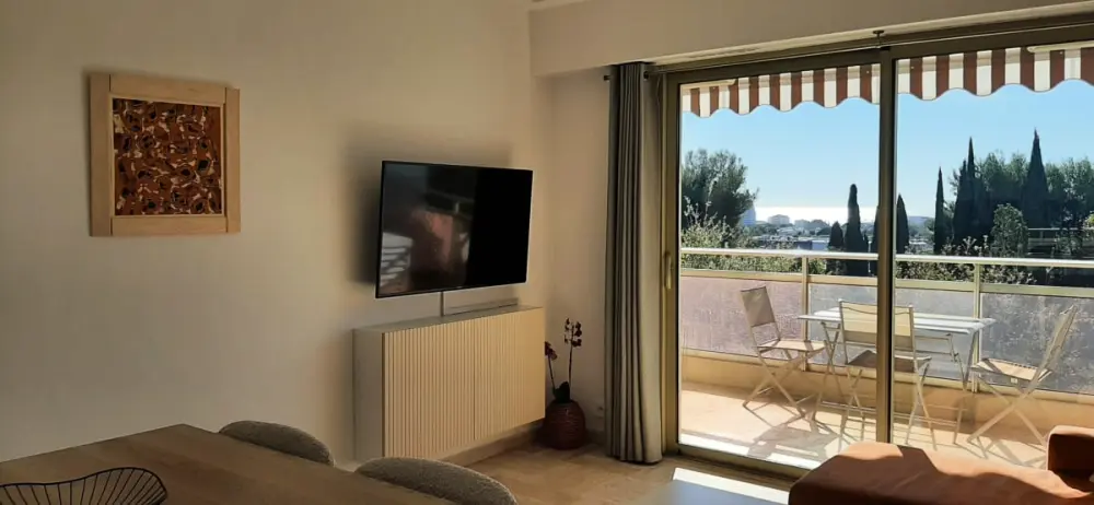 Bel Appartement 2 Chambres Vue Mer - Piscine - Tennis