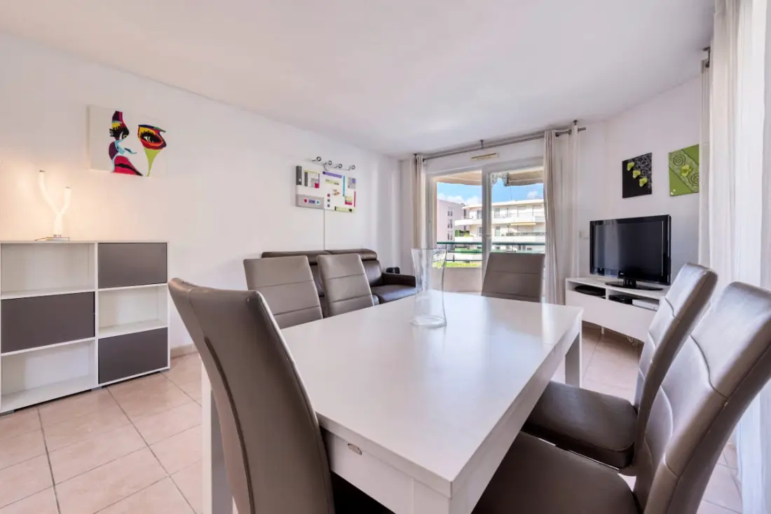 Het Regent Park-appartement voor 6 personen bij zonsondergang