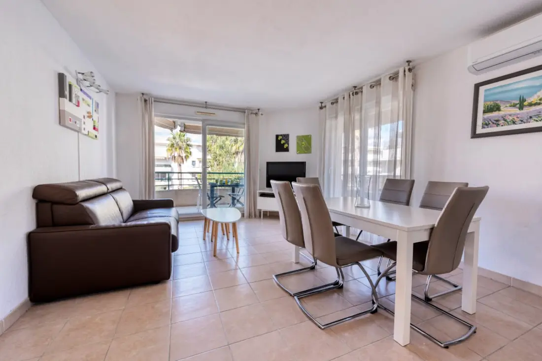 Het Regent Park-appartement voor 6 personen bij zonsondergang