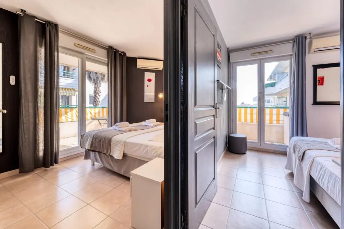 Het Regent Park-appartement voor 6 personen bij zonsondergang