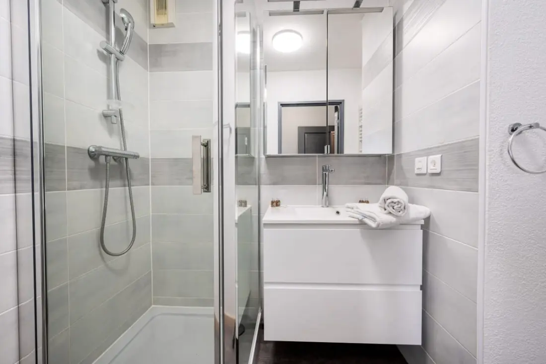 Het Regent Park-appartement voor 6 personen bij zonsondergang
