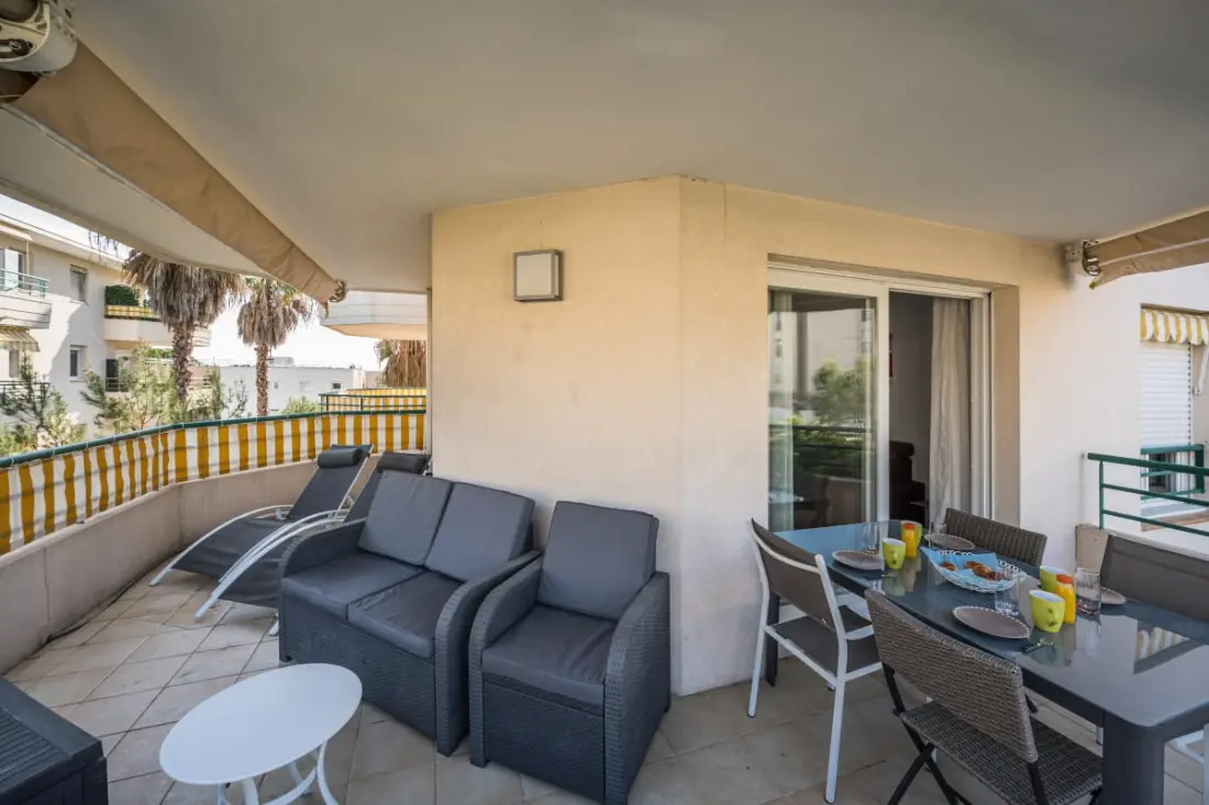 Het Regent Park-appartement voor 6 personen bij zonsondergang