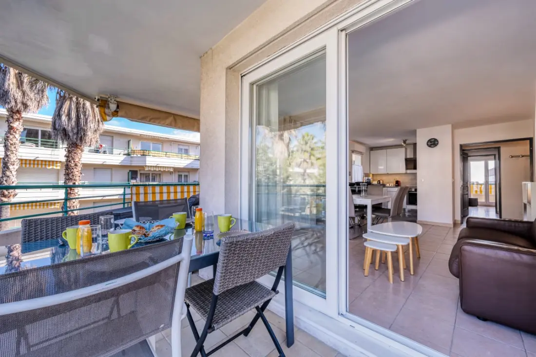 Het Regent Park-appartement voor 6 personen bij zonsondergang
