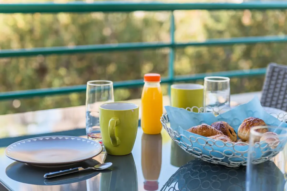 Het Regent Park-appartement voor 6 personen bij zonsondergang