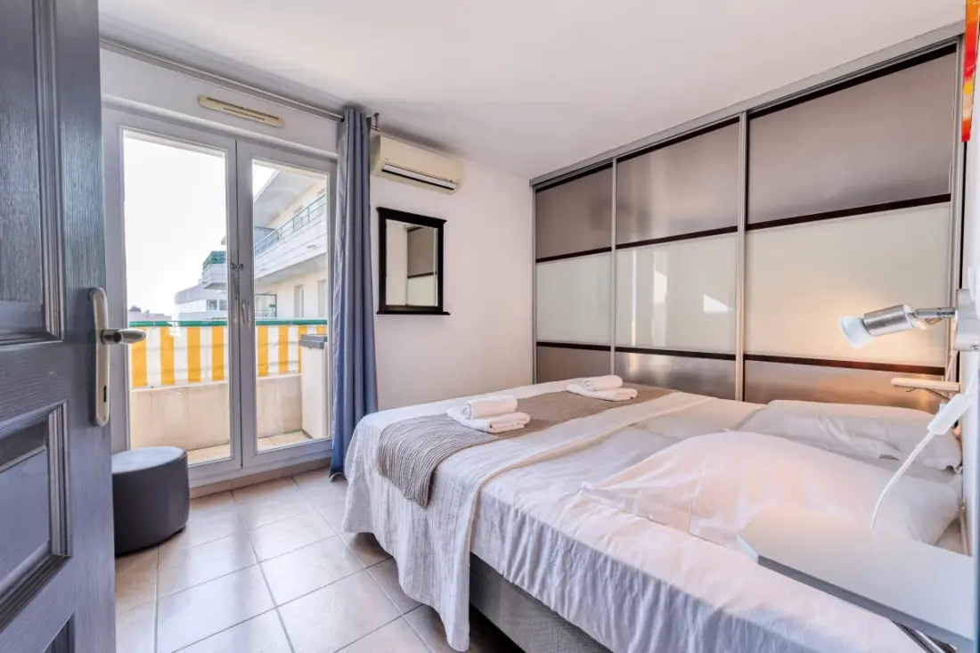 Het Regent Park-appartement voor 6 personen bij zonsondergang
