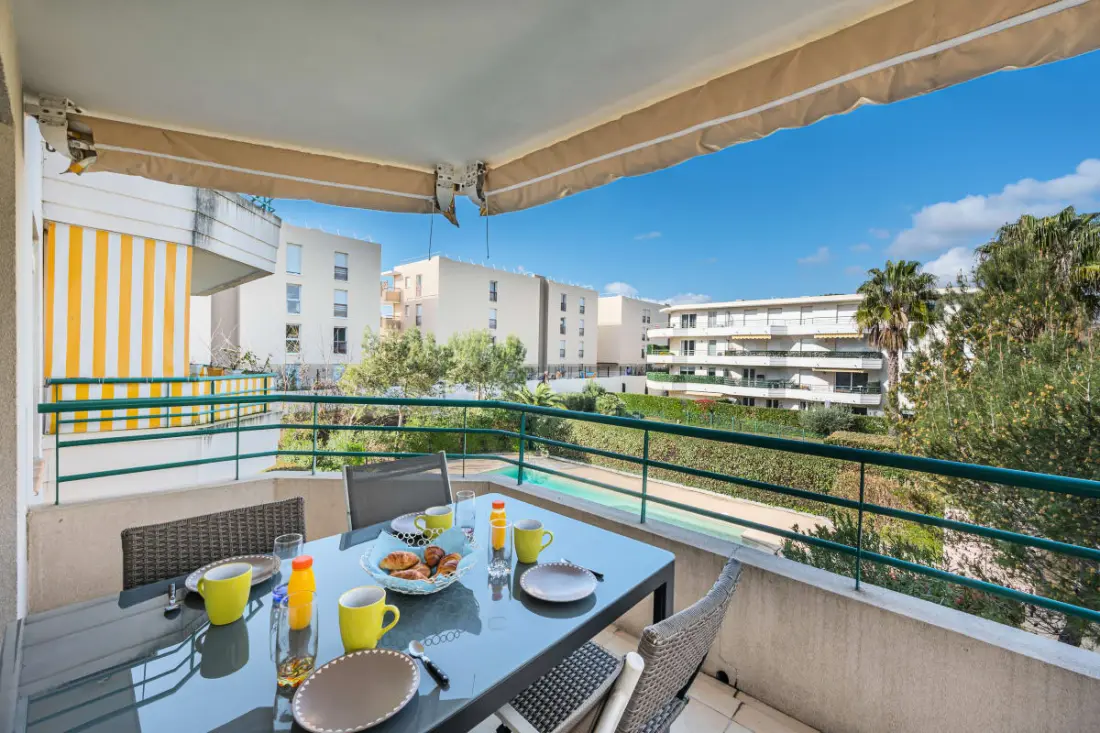 Het Regent Park-appartement voor 6 personen bij zonsondergang