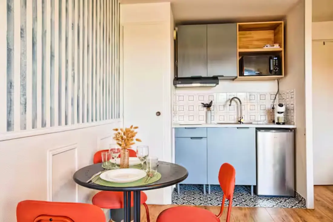 Charming Studio with Balcony in Villers-sur-mer