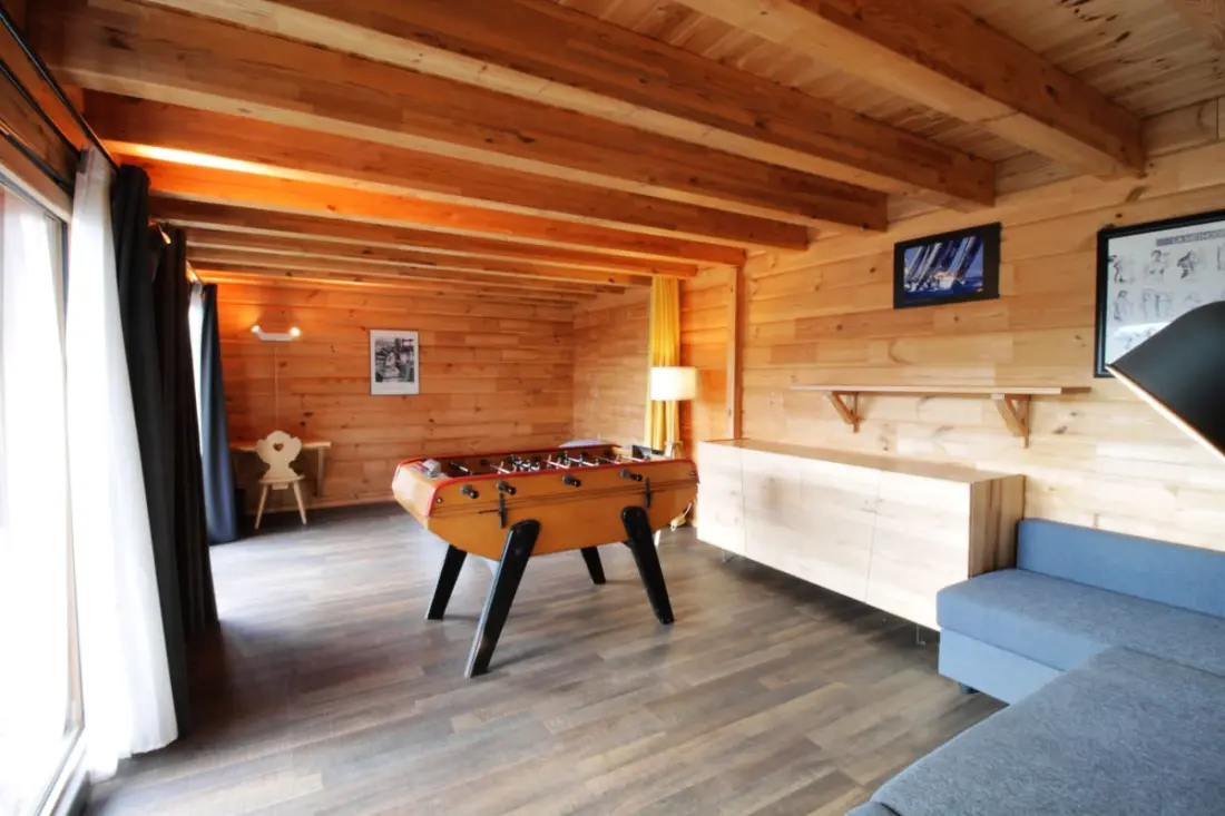 Csodálatos Chalet medencével és nézettel