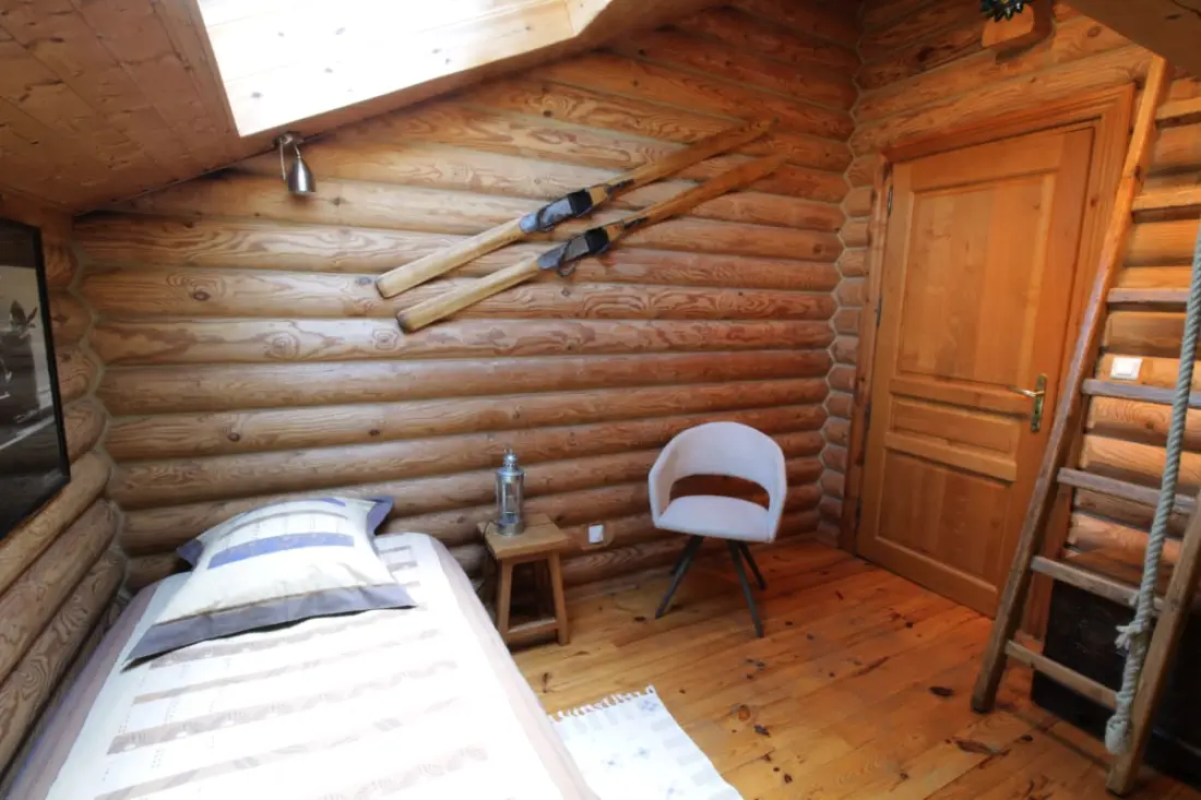 Csodálatos Chalet medencével és nézettel