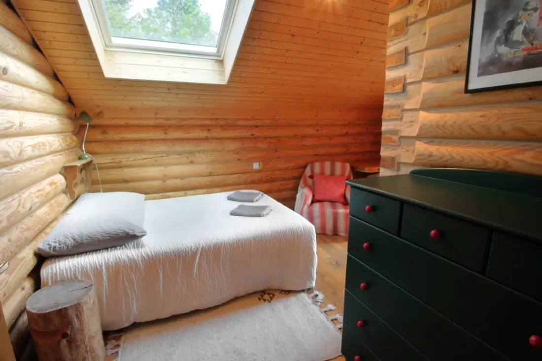 Csodálatos Chalet medencével és nézettel