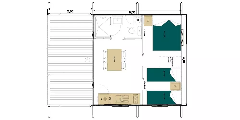 Flower Camping La Sagne 3 Sterne★★★