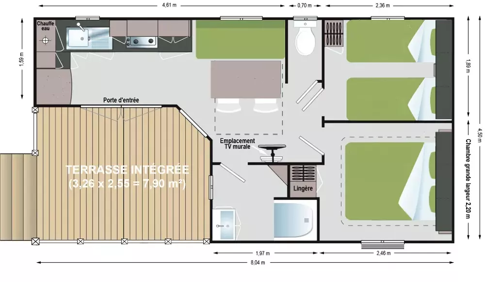 Flower Camping La Sagne 3 Sterne★★★