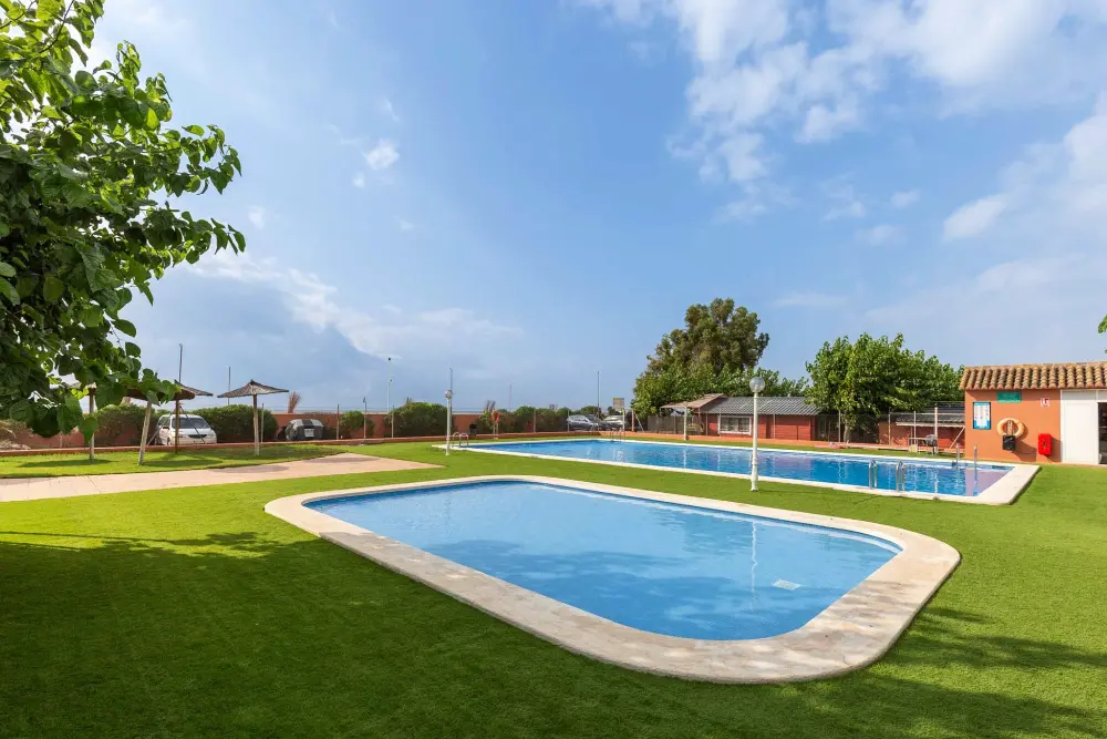 Campingplatz Bäume Estrellas Mediterráneo