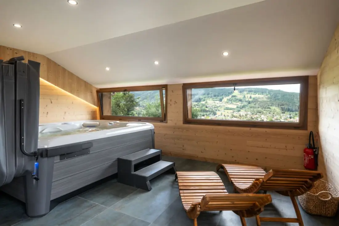 Chalet Nanook - 10 személy - Spa - Szauna