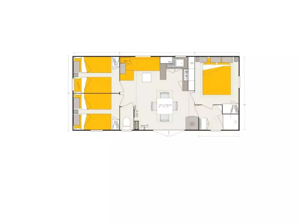 Campingplatz Flower La Chênaie 3 Sterne★★★