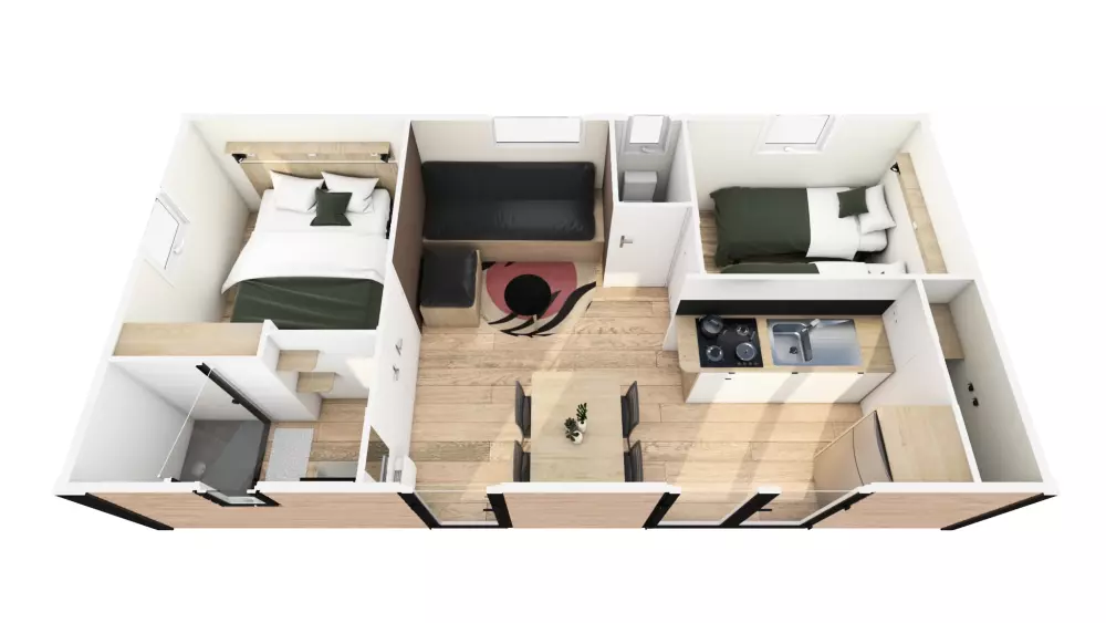 Campingplatz Flower La Chênaie 3 Sterne★★★