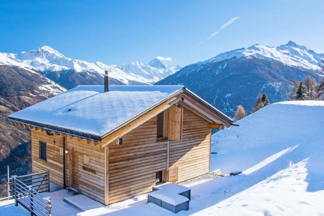Chalet auf dem richtigen Weg