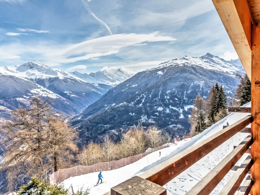 Chalet auf dem richtigen Weg