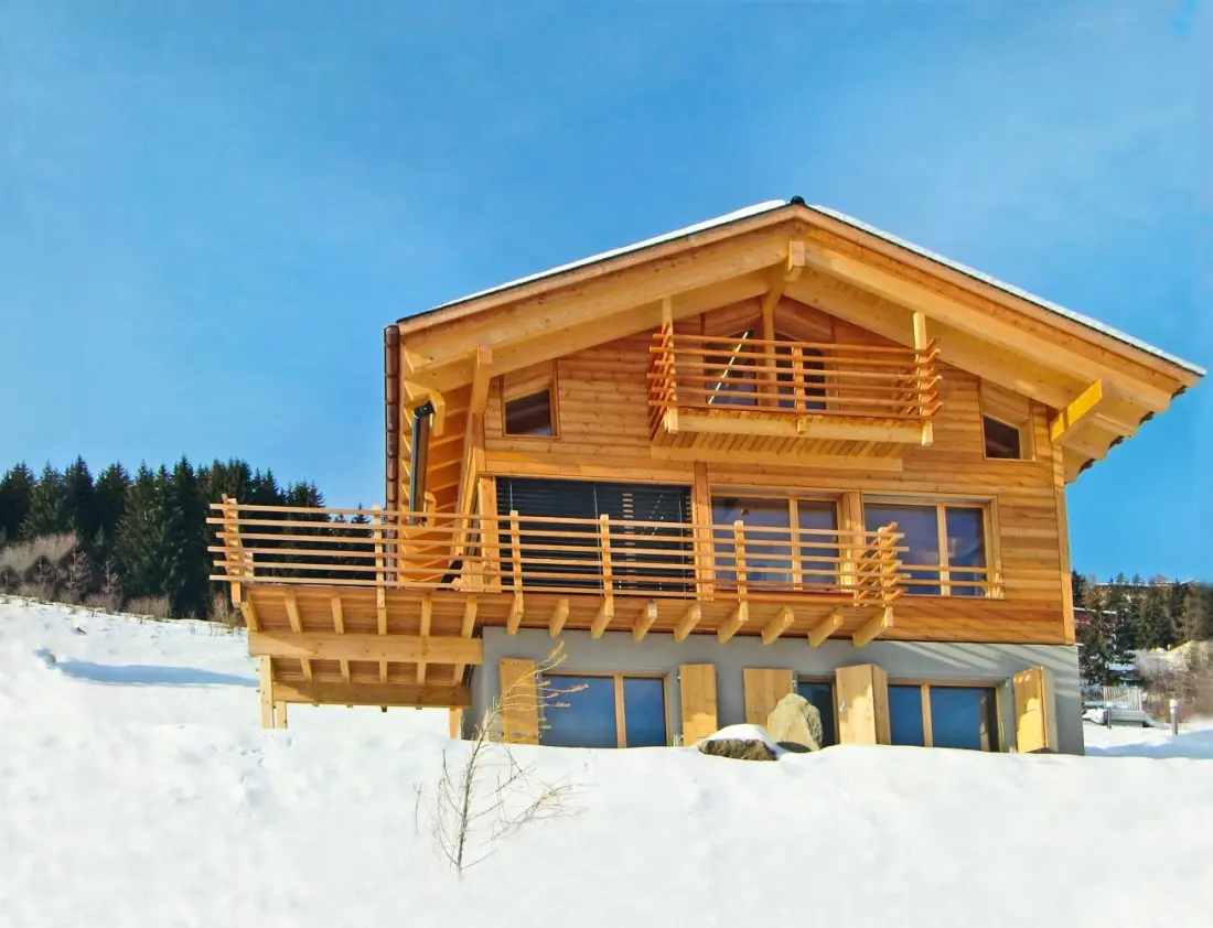 Chalet auf dem richtigen Weg